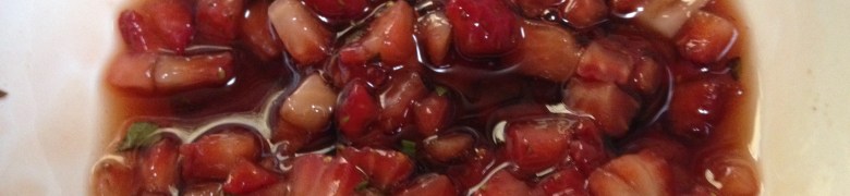 Strawberry Mint Relish